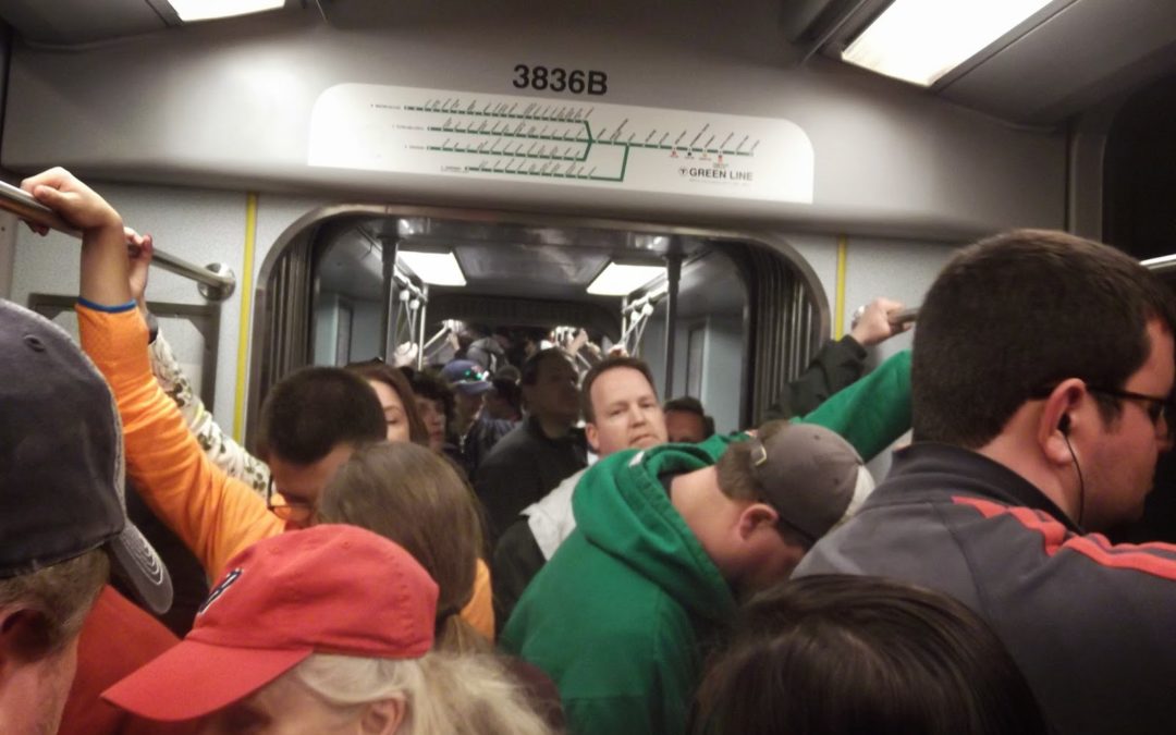 Random Photos: The Most Crowded Green Line Train Ever