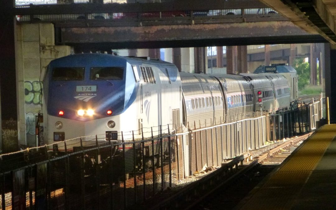 Random Photos: Amtrak Train at Sullivan