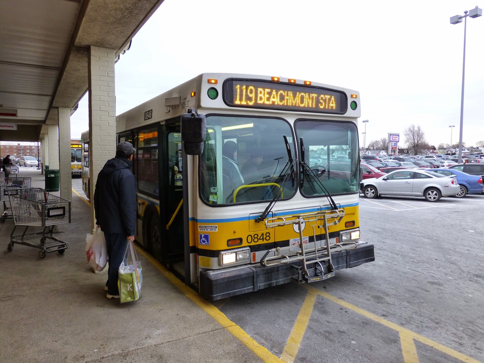 119 (Northgate – Beachmont Station via Revere Center and Cooledge Housing)