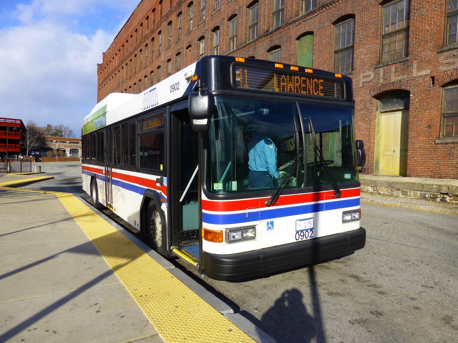 Service Change: MVRTA – Route 41 (Lawrence – Lowell) and the Buckley Transportation Center