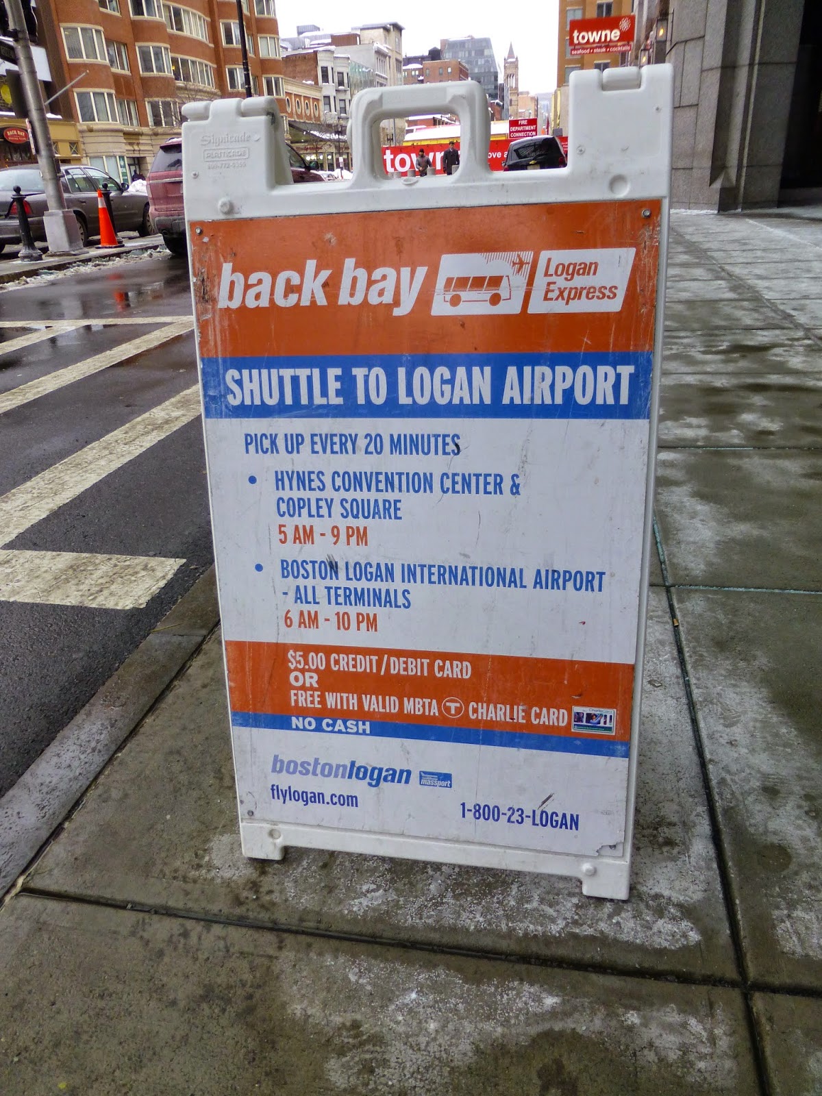 Service Change: Back Bay Logan Express