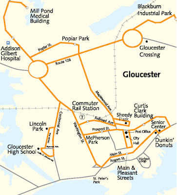 CATA: Orange Line (Gloucester Crossing and Business Express Loop)