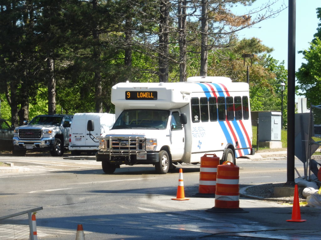 LRTA 9 Lowell Circulator Miles In Transit