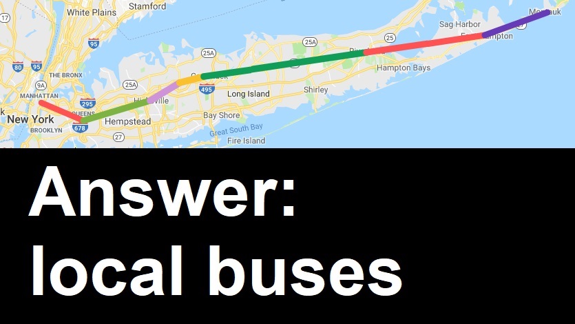 VIDEO: What’s the Cheapest Way to Long Island?