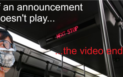 VIDEO: If an Announcement Doesn’t Play, the Video Ends