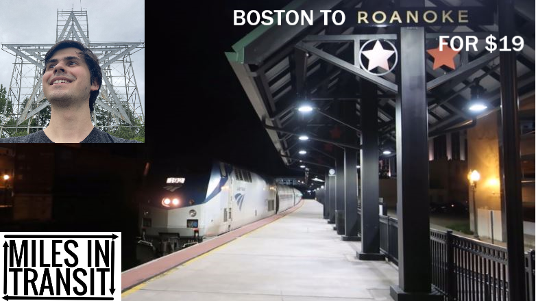 I Spent $19 to Take Amtrak to Roanoke