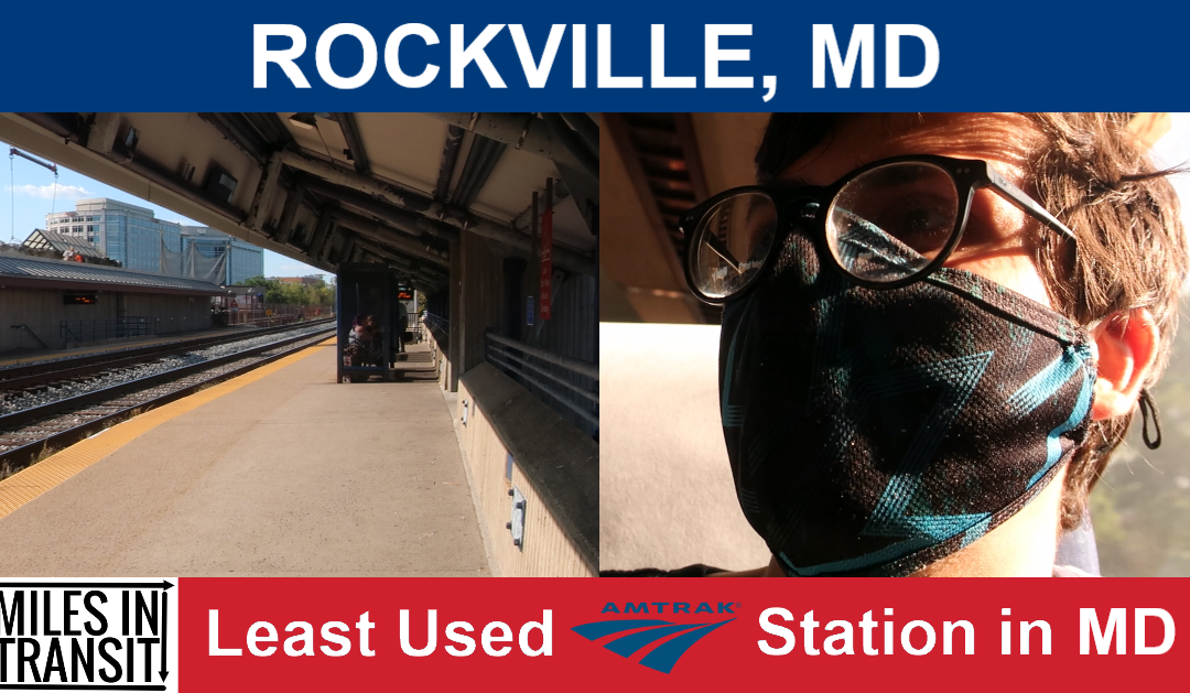 Rockville: Least Used Amtrak Station in Maryland