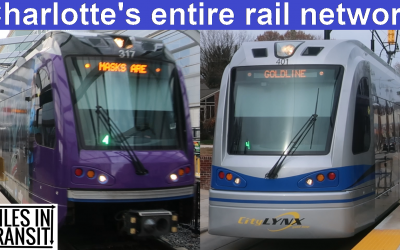 Riding Charlotte’s Entire Light Rail Network