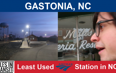Gastonia – Least Used Amtrak Station in North Carolina