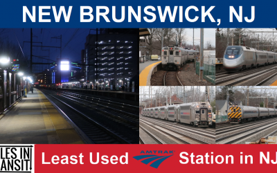 New Brunswick – Least Used Amtrak Station in New Jersey