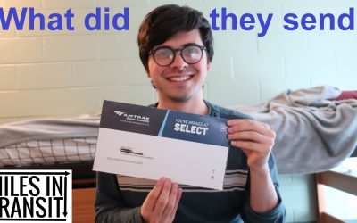 Opening My Amtrak Select Status Letter