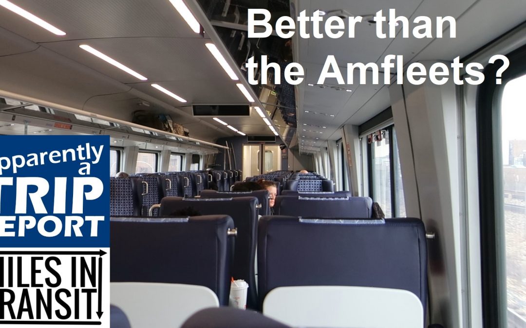 Amtrak’s New Siemens Venture Coaches: Apparently a Trip Report