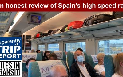 Spain’s High-Speed Train from Barcelona to San Sebastian – Apparently a Trip Report