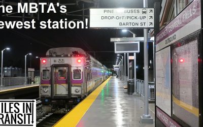 MBTA Pawtucket Station – First Trip and Station Review!