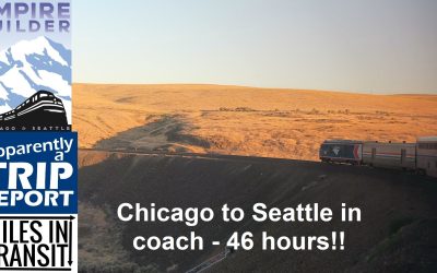 Amtrak Empire Builder from Chicago to Seattle (in coach!) – Apparently a Trip Report