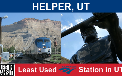 Helper – Least Used Amtrak Station in Utah