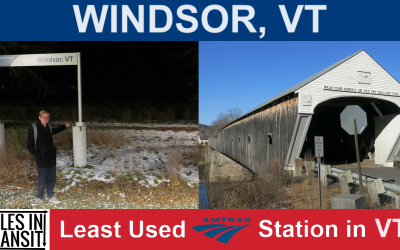 Windsor – Least Used Amtrak Station in Vermont