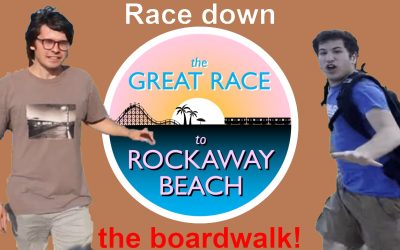 Great Race to Rockaway Beach: Footrace Down the Boardwalk (Episode 2)