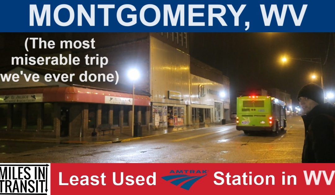 Montgomery – Least Used Amtrak Station in West Virginia