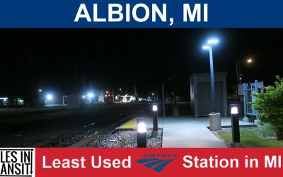 Albion – Least Used Amtrak Station in Michigan