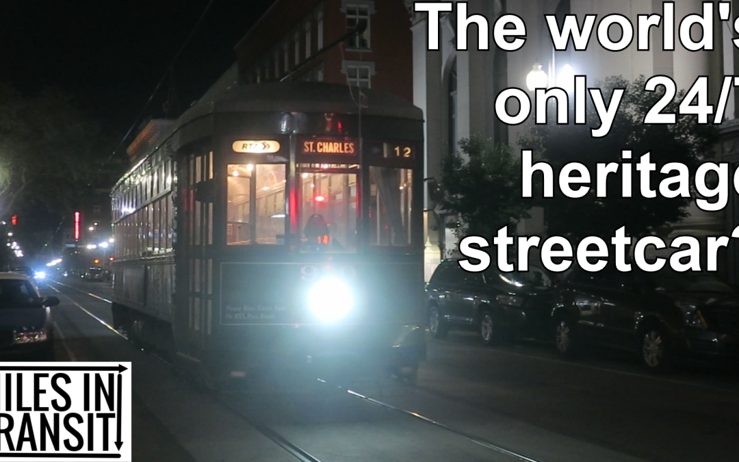 In New Orleans, You Can Ride a 1920s Streetcar at 3 AM