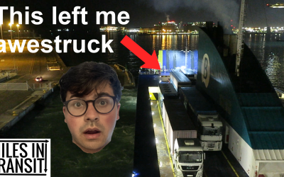 This Giant Ferry in Spain BLEW ME AWAY!