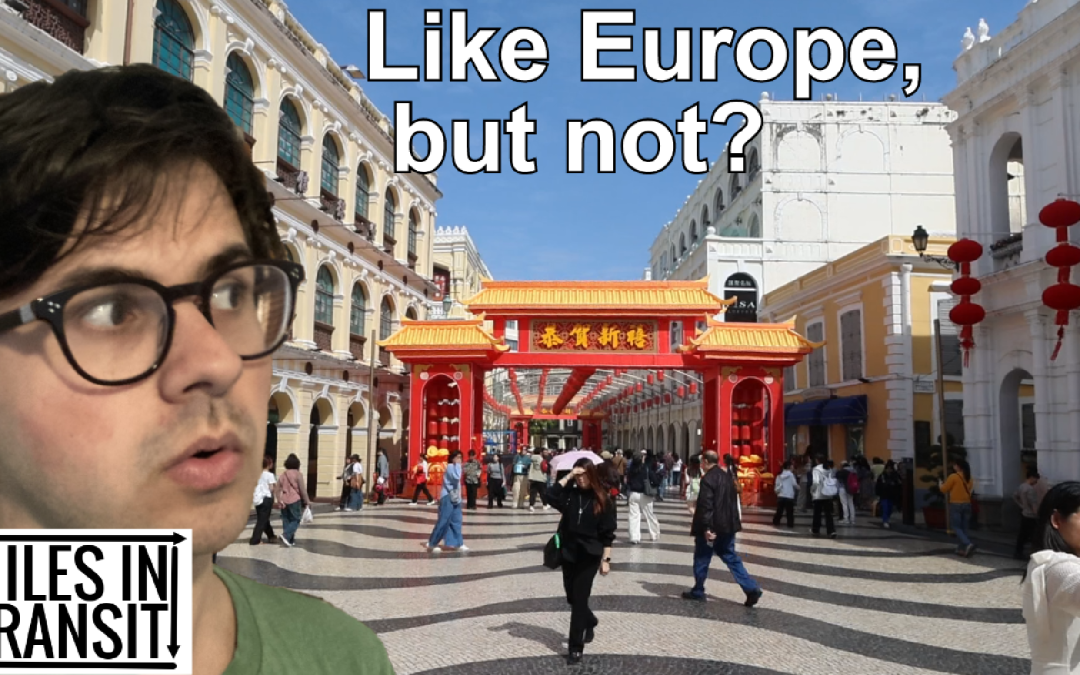 Visiting the Chinese City That Used to Be Portugal
