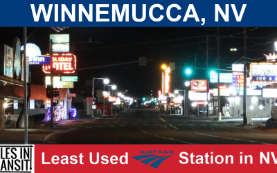 Winnemucca – Least Used Amtrak Station in Nevada
