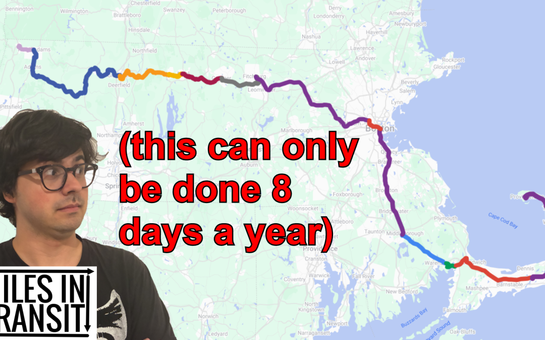 We Crossed Massachusetts by Local Transit! (in one day)