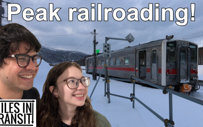 We Rode a Tiny Train to Japan’s Northernmost Station!